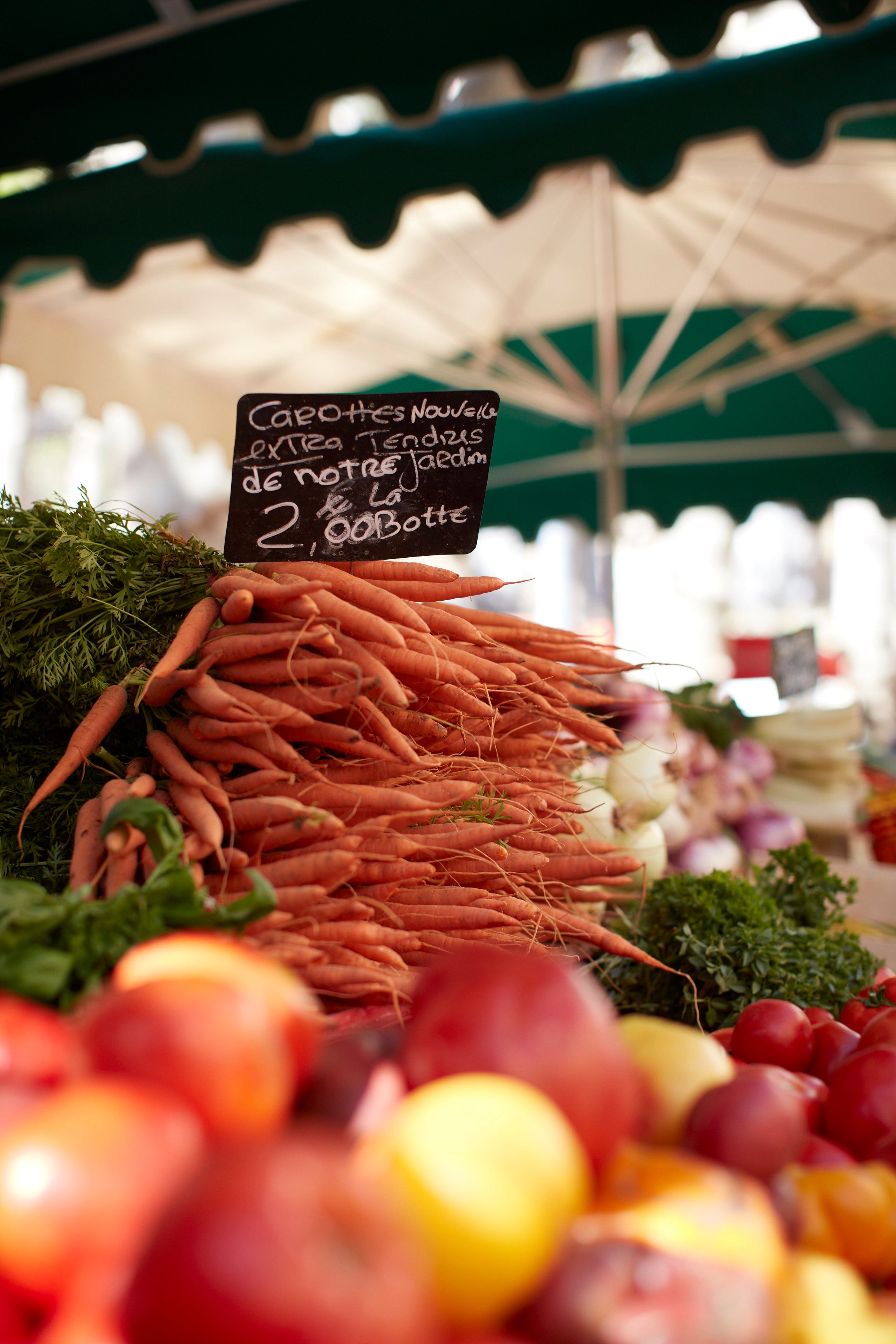 Fruits and vegetables at a Provencal Market from Bastide